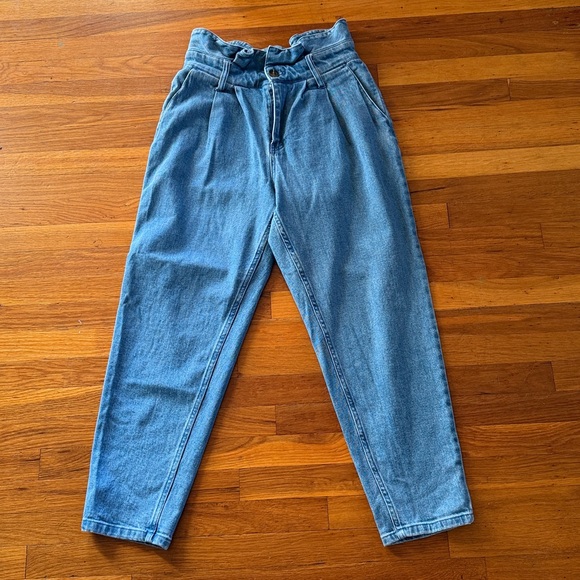 Who What Wear Paper Bag Mom Jeans Size 4 - Picture 1 of 3